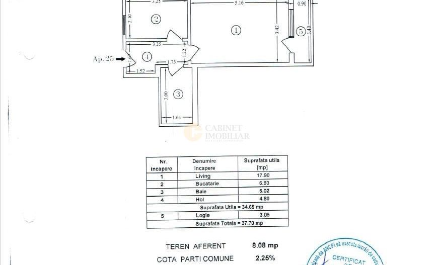 Garsoniera | Bloc Nou 2011 | Centrala | Metrou Gorjului la 9 minute - Schiță 10