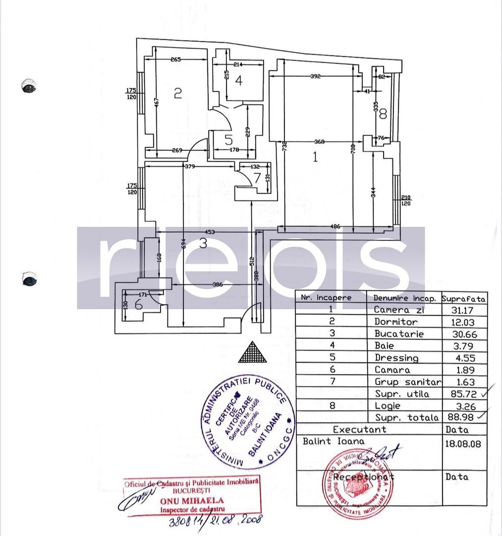 VANZARE APARTAMENT 3 CAMERE 89MP | DUBLU VEDERE PIATA OBOR STEFAN CEL MARE - Poză 11