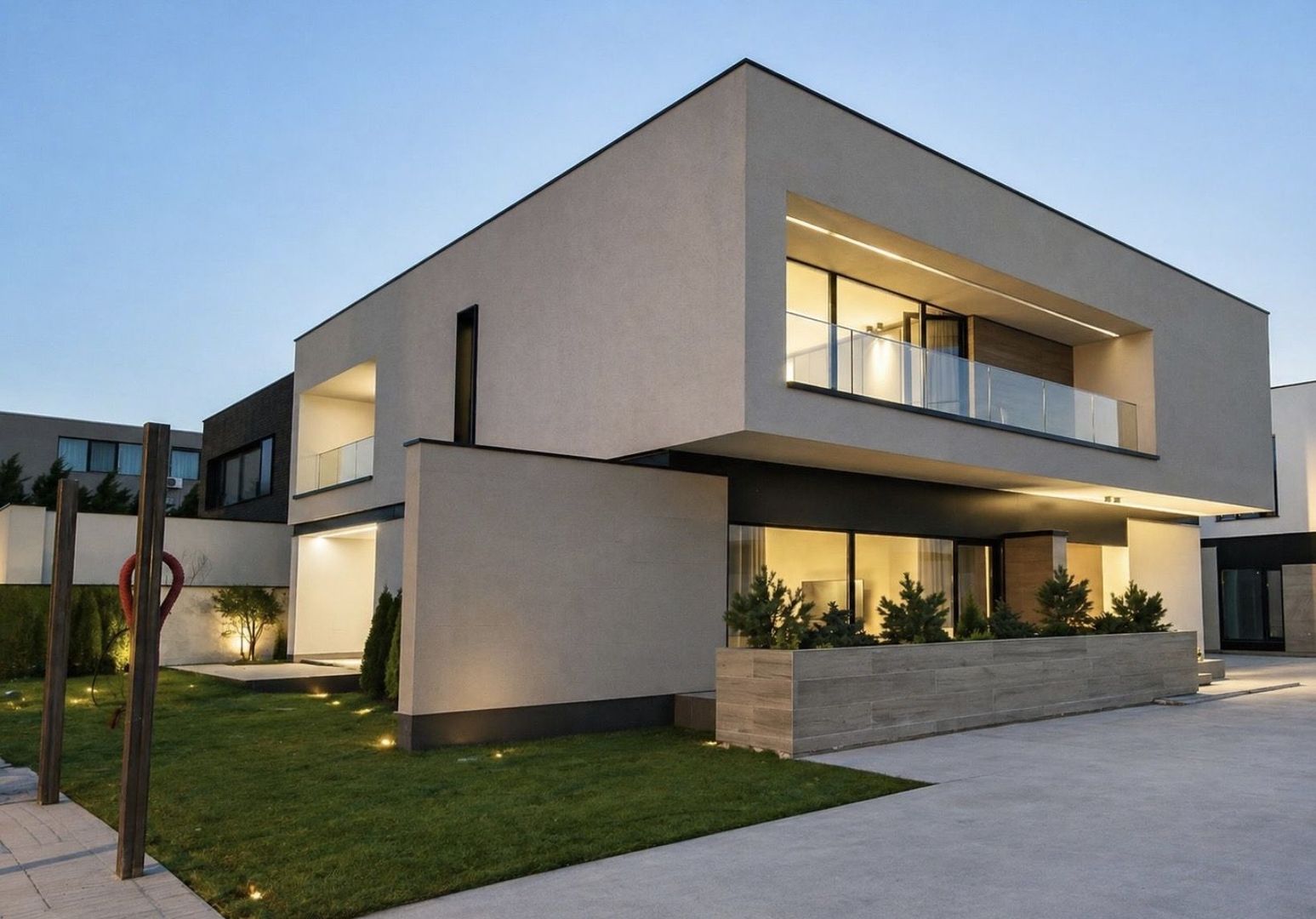 Chirie | Vilă Contemporană 6 camere 320 mp utili | Iancu Nicolae - Poză 1
