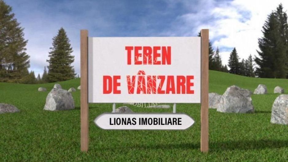 Teren intravilan 1000 mp cu utilitati-ideal cabana-Piatra Fantanele - Poză 1