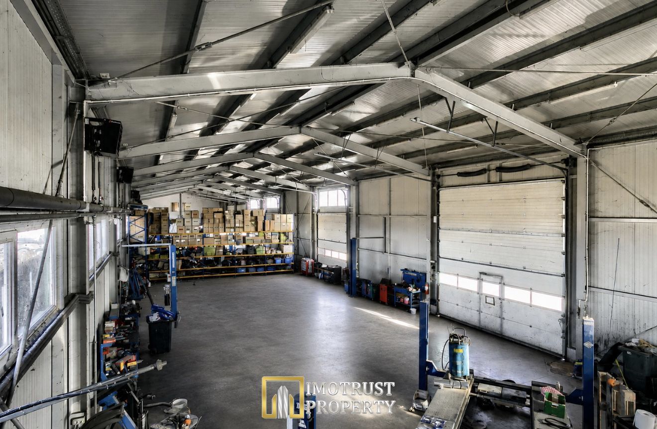 Hală industrială de închiriat în Horia, Arad – 367 mp, acces TIR - Poză 2