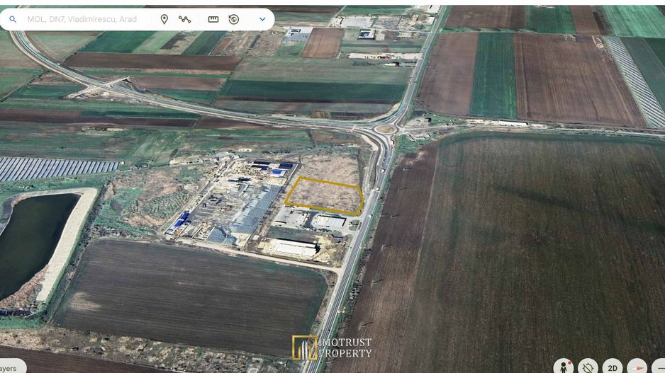 Teren de vânzare cu PUZ în curs – 9.662 mp, DN7 Vladimirescu, Arad - Poză 4