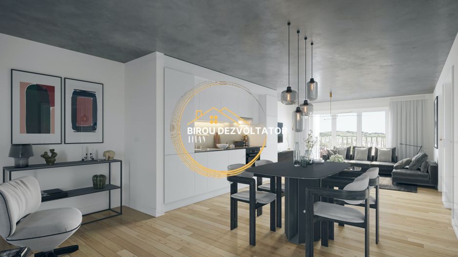 Decomanadat Mare Parcare Gratis Pretabil 3 camere Pallady metrou Teclu - Poză 1