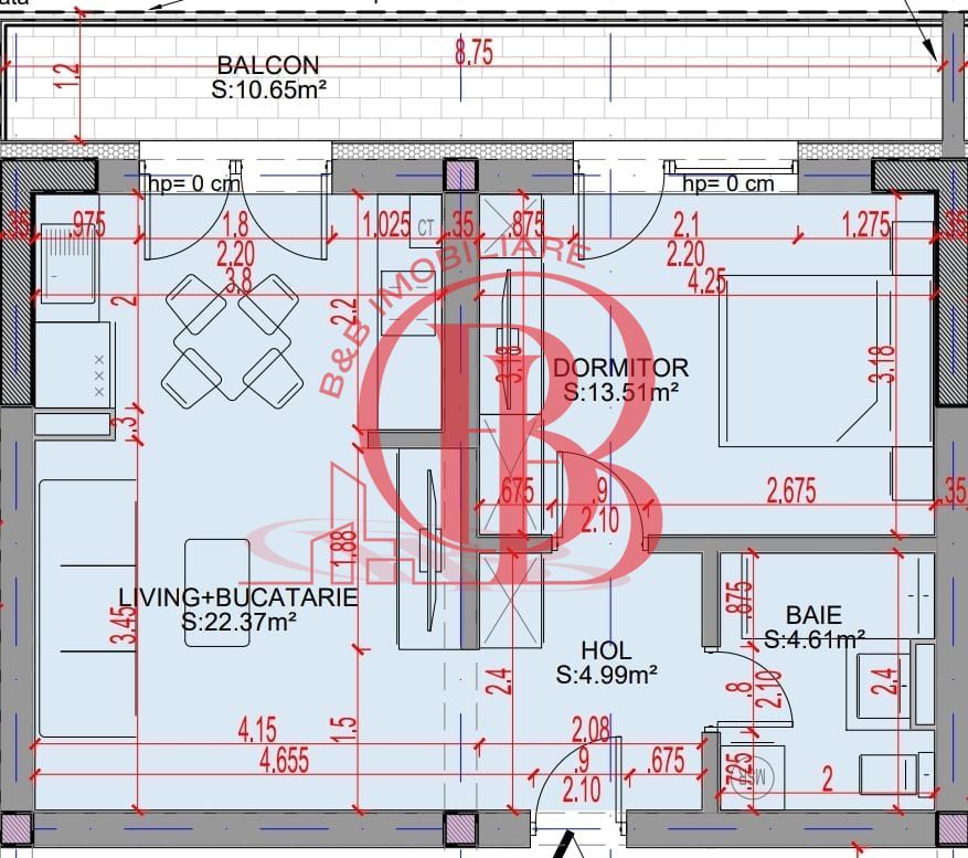 Oferta Lansare 2 camere bloc boutique  parcul Teilor - Schiță 5