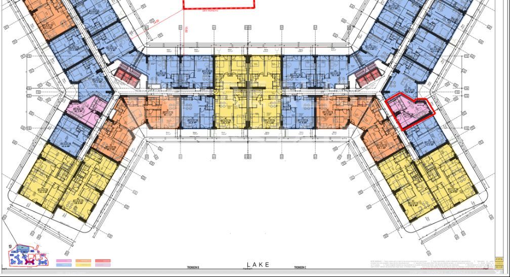 Vanzare Studio, One Lake District - Schiță 7