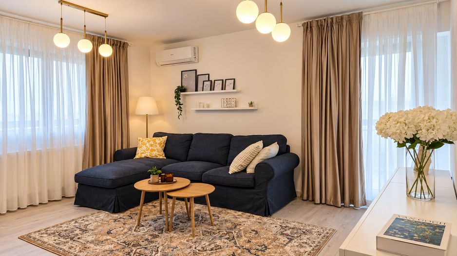 For Rent | Modern 2-Room Apartment | 55 sqm | HILS Republica - Poză 3