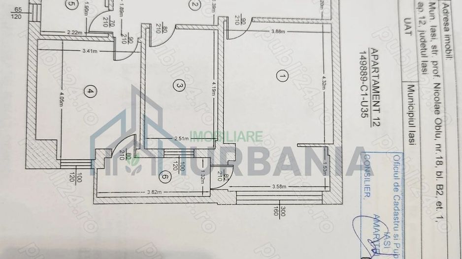 Apartament 3 camere de închiriat - Complex Răsărit de Soare Păcurari - Poză 1