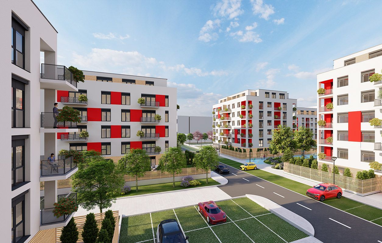 Apartament cu 2 dormitoare si grădină, ARED 9, lângă Atrium. BLOC NOU. - Poză 9