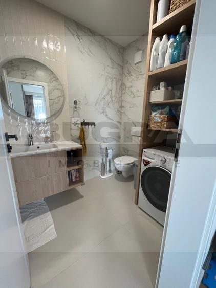 Apartament de 3 camere ultrafinisat, parcare, boxa, zona Golden Tulip - Poză 12