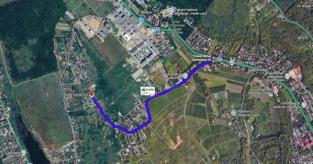 Teren construibil 350 mp, Copou, zona Viticultori, Iași - Poză 3