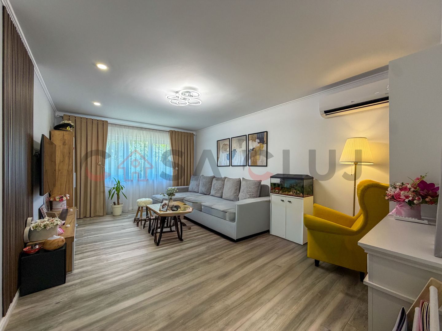 Apartament 3 camere+balcon Intre lacuri - Poză 3