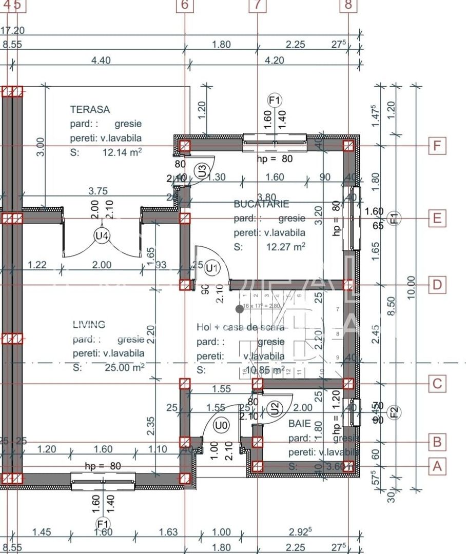 Casa Tip Duplex cu 4 camere in Zona Lidl Selimbar - Comision 0% - Schiță 4