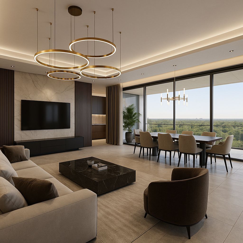 Exclusive Penthouse for Rent – Residence 5, Pipera - Poză 1