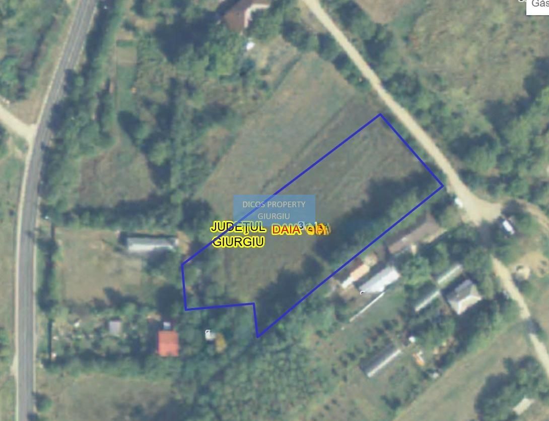 teren intravilan  sat Daia, județul Giurgiu,Dealul Florilor - Schiță 4