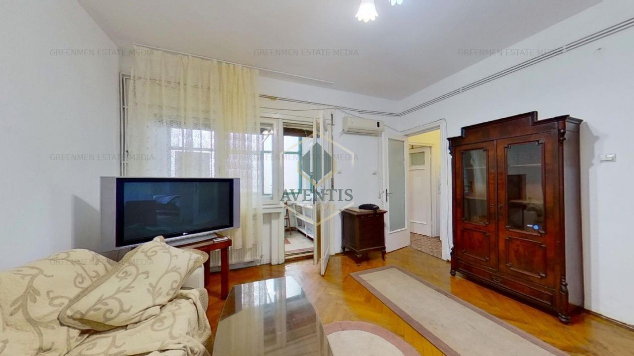 Apartament 2 camere cu centrala proprie si balcon, langa parc Cismigiu - Poză 1