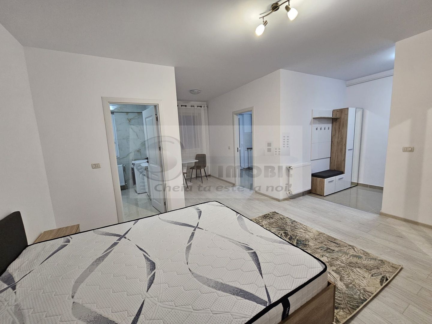 Apartament 1 camera, Valea Lupului, mobilat complet, bloc nou - Poză 1