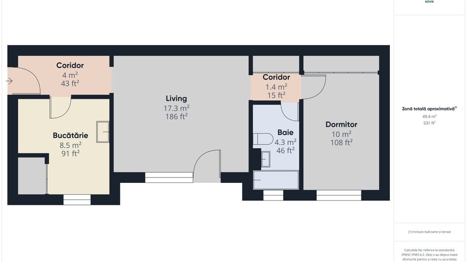 Apartament 2 camere etaj 2 - Micălaca - Arad - Poză 23