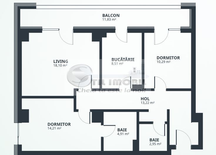 Apartament Nou 3 Camere – 84 mp – Etaj 3 – Tătărași - 0% Comision - Poză 5
