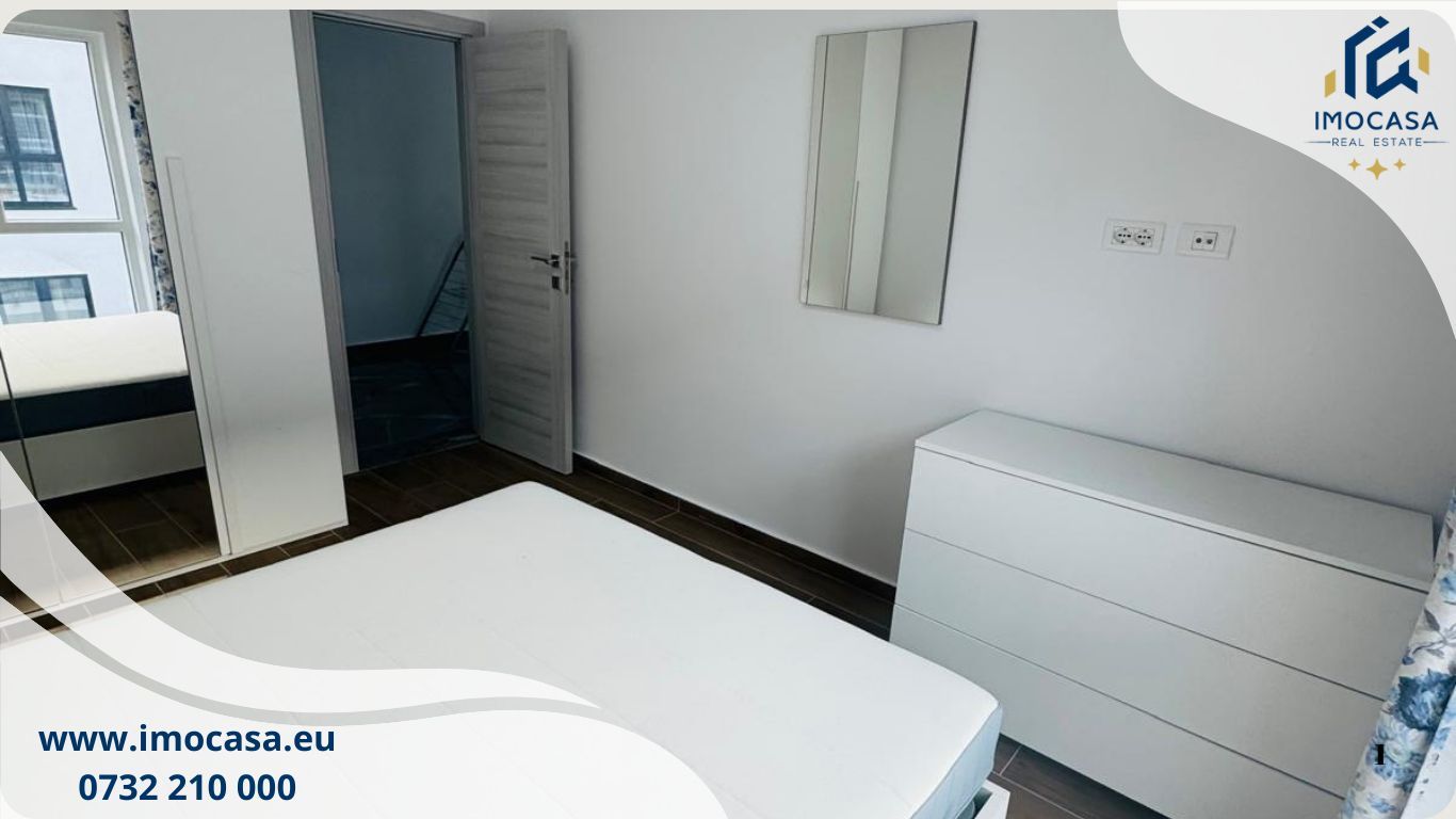 De inchiriat apartament nou, mobilat, 2 camere Gradiste Arad - Poză 4