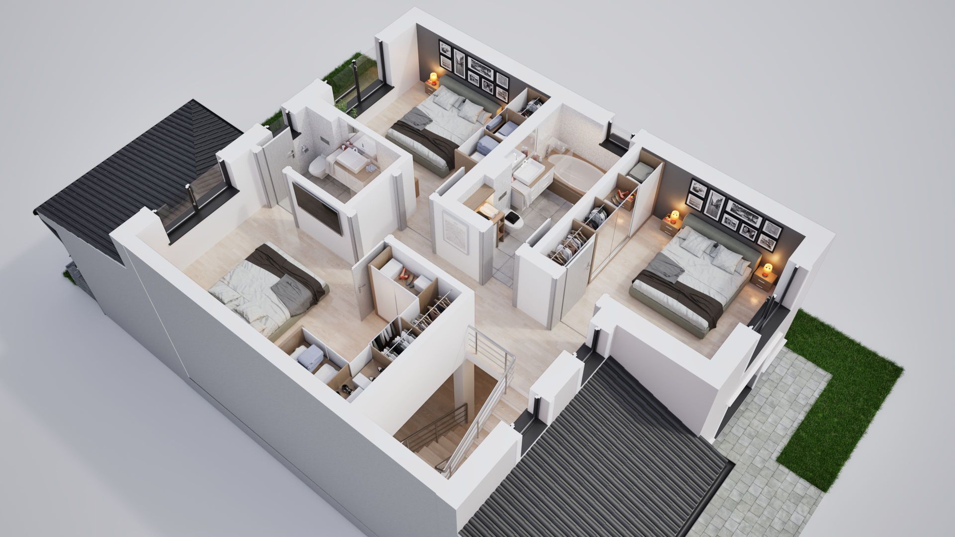 Casa tip duplex - 306 mp teren - Sura Mica - Poză 13