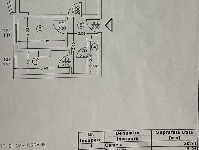 Vanzare Garsoniera Rond Alba Iulia - Poză 1