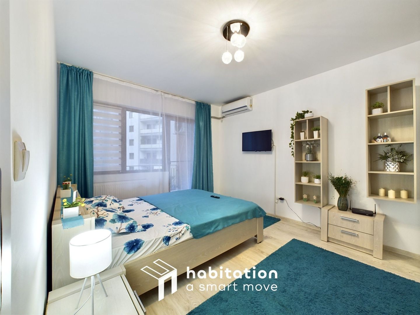 Tur virtual 2 camere, modern si vibrant, cu parcare, zona Torontalului - Poză 7