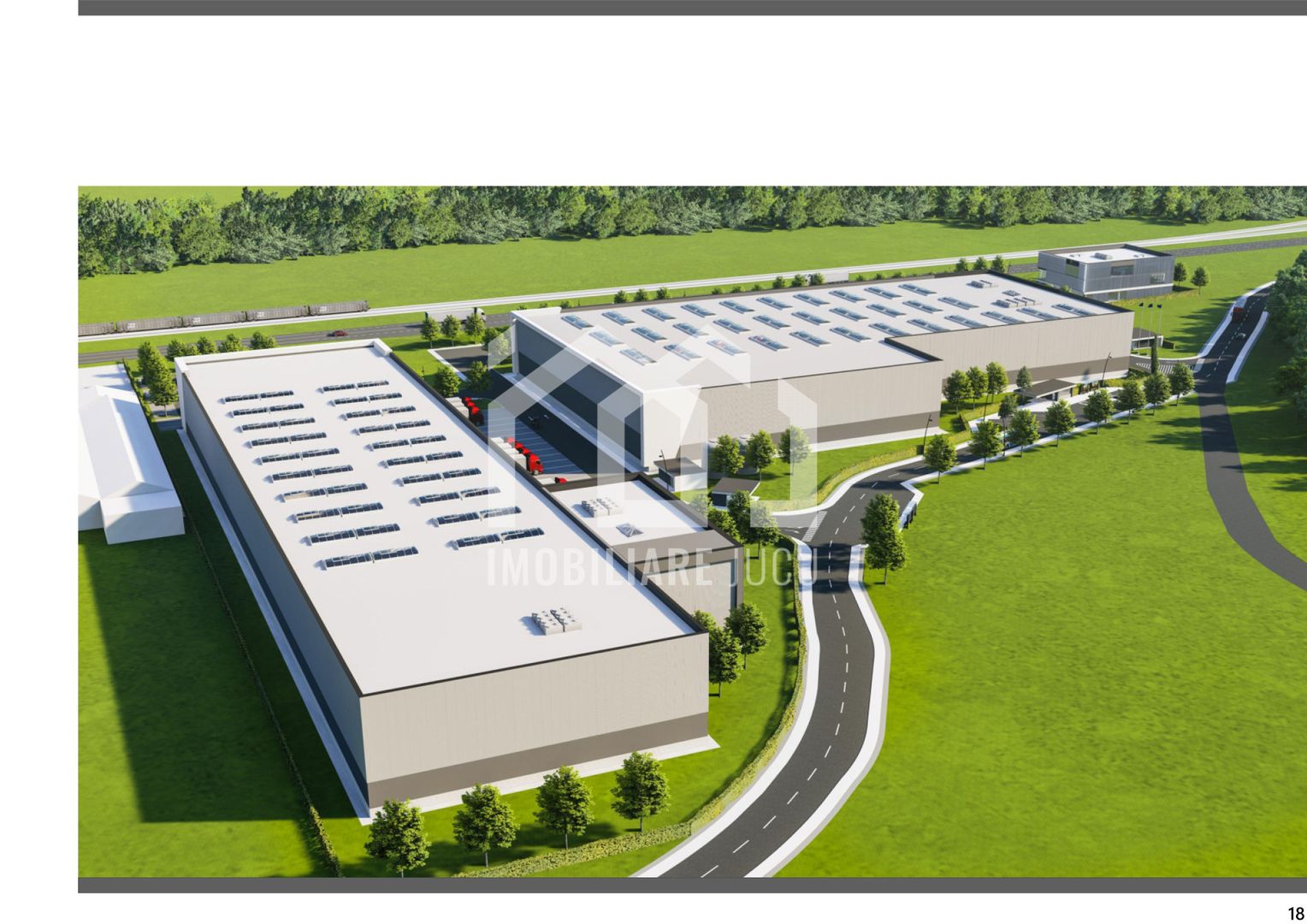Parc Industrial Logistic - Apahida | 44.095 mp teren | Front 195 m - Poză 3
