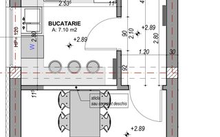 Apartament 2 camere, 52 mp- zona Industriala Vest - Schiță 15