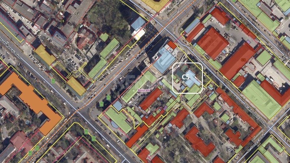 Teren de vânzare str. Mihai Viteazu, Chișinău - Poză 2