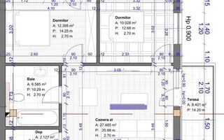 Apartament cu 3 camere+2 terase! - Poză 5