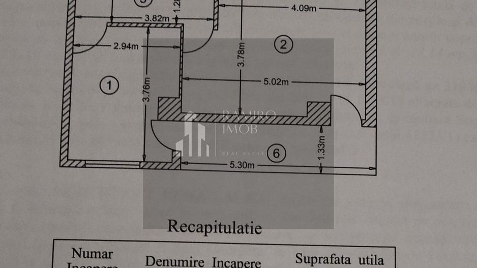 Apartament 2 camere | 56 mp | Decomandat | Etaj 1/5 | Bloc 2013 - Poză 5
