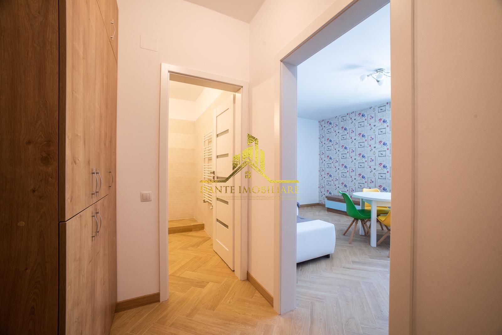 2 camere, bloc nou, garaj, mobilat modern, Soporului, Iulius Mall - Poză 18