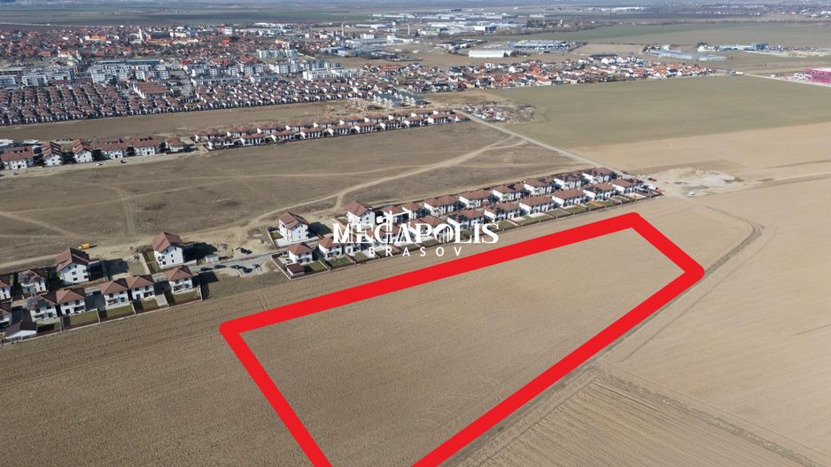 Teren 12.500 mp Ghimbav – Cartierul Florilor | Ghimbav | Braşov - Poză 1