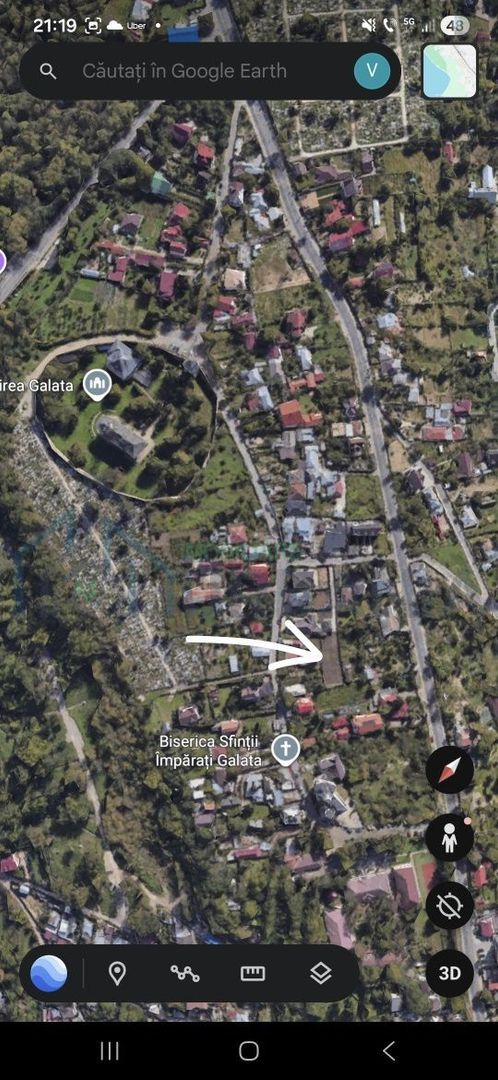 Vand teren 800mp in Galata la 100 metri de Manastirea Galata - Poză 1