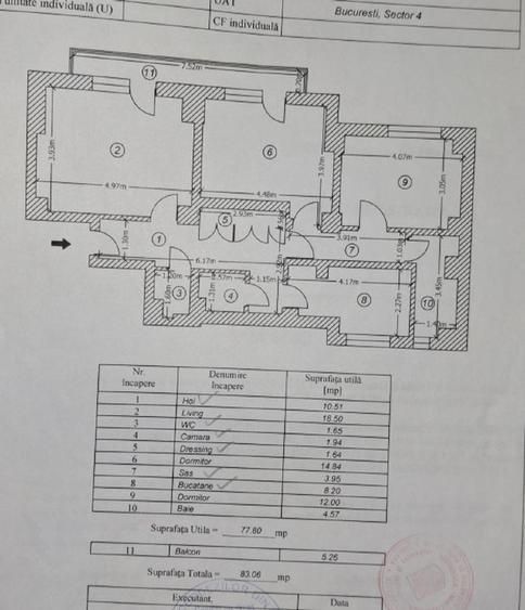 Apartament Unirii / Fântâni - Poză 13
