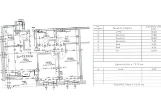 Apartament 3 camere cu panorama spre Lac, 74 m2, langa Iulius Mall - Schiță 30