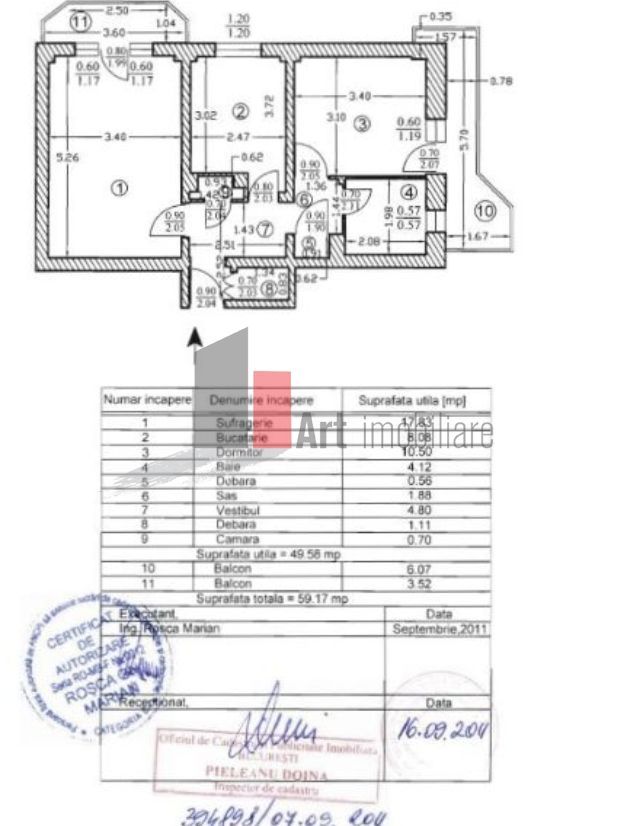 APARTAMENT 2 CAMERE  PARCUL CIRCULUI - Poză 6