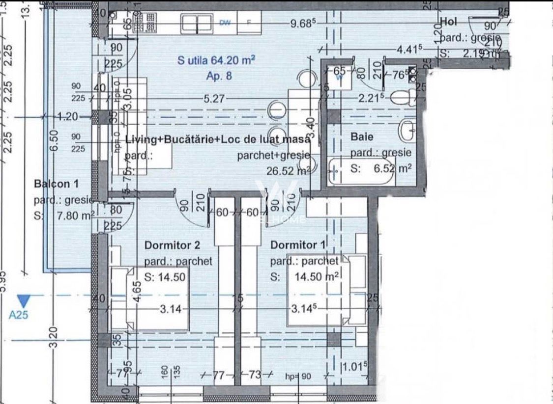 Achitare in transe direct dezvoltator! 3 camere, Selimbar, Sibiu - Schiță 10