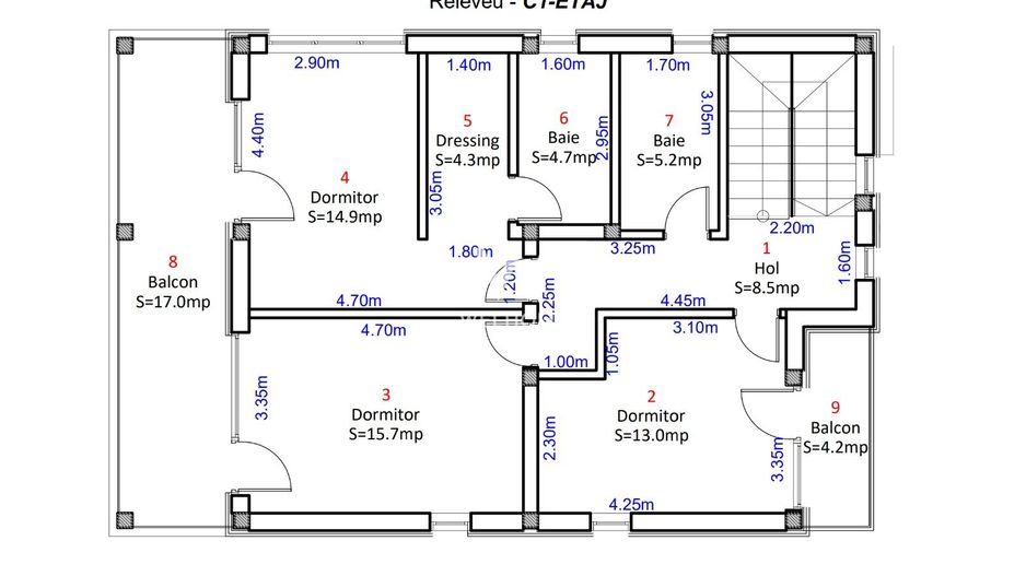 Casa individuala cu Dormitor la PARTER in Cristian-Sibiu - Schiță 11