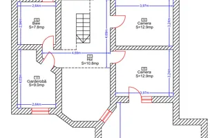 Casa cu salcie - refugiul tău boem, lângă oraș, pe un teren de 1800 mp - Schiță 42