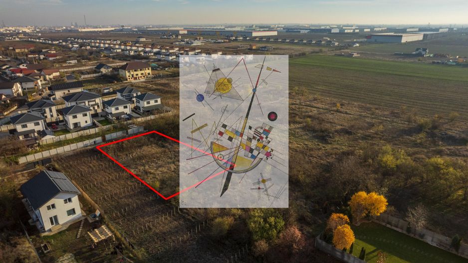 DRAGOMIRESTI-DEAL, TEREN 447 MP, DESCHIDERE 11 MP! - Poză 9