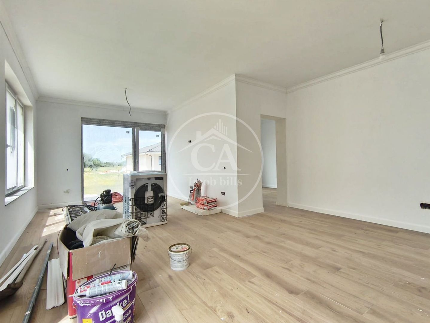 Apartament la casă de vanzare cu 2 camere si curte, Santandrei, Bihor - Poză 2