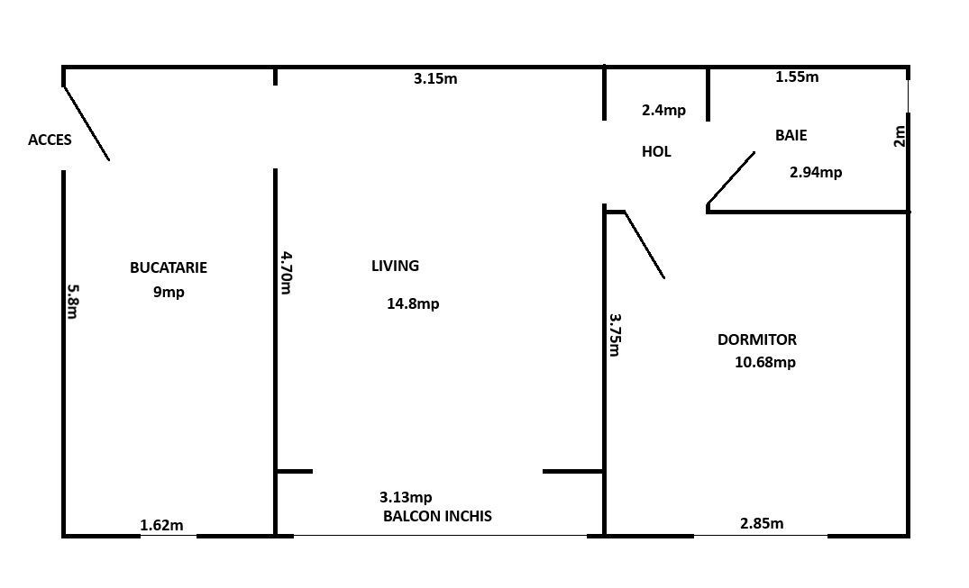 Apartament cu potențial excelent în Mănăștur, Aleea Peana - Poză 6