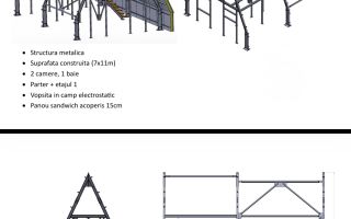 Structură A Frame modernă pentru case premium și Airbnb - 2 CAM - Poză 2