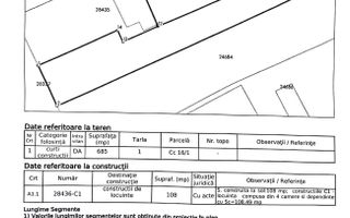 Casă 4 camere, 685 mp teren, renovată 2011 – Mănești, Zalhanaua - Schiță 55