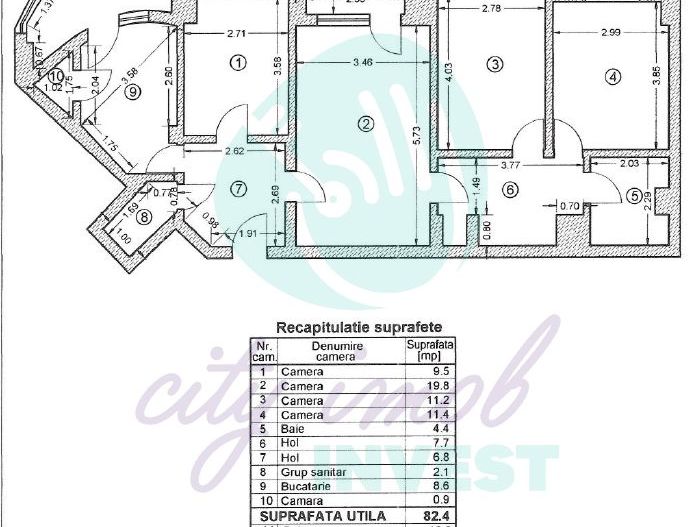 4 Camere Bd. Mihalache- Renovat complet-Bloc anvelopat - Poză 2