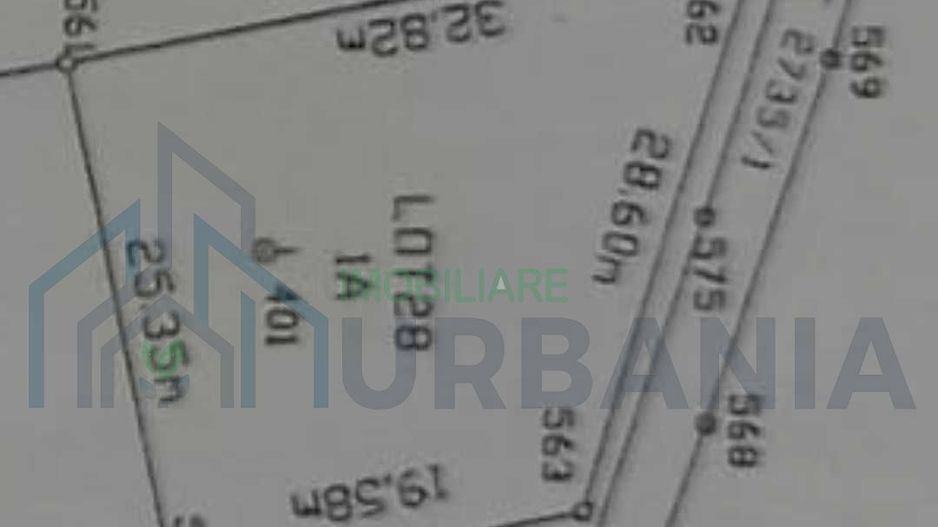 Teren intravilan de vânzare în Balciu, Miroslava, Iași – aproximativ 665 mp, deschidere generoasă - Poză 1