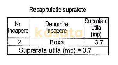 3 Camere 🏢 | Plaza Residence Faza 4 📍 | Parter ⬇️ Boxă 📦 - Schiță 6