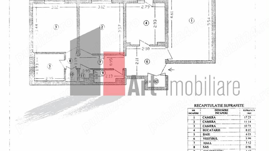 Apartament 3 CAMERE - 70mp - 5 MIN GORJULUI - parcul liniei FAZA 3 - 4 min - Poză 3
