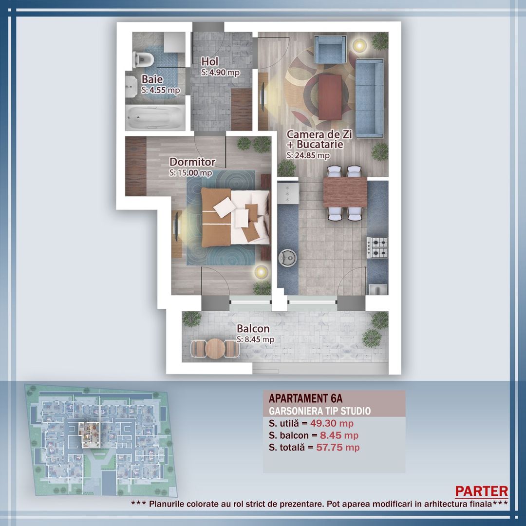 Oferta Lansare 2 camere  incalzire pardoseala - Schiță 6